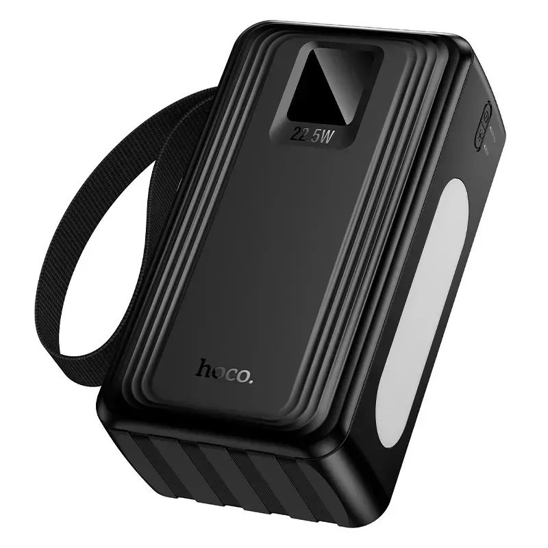 Power bank HOCO J173A 30000mAh 22.5W з кабелями та ліхтариком - Зображення 7