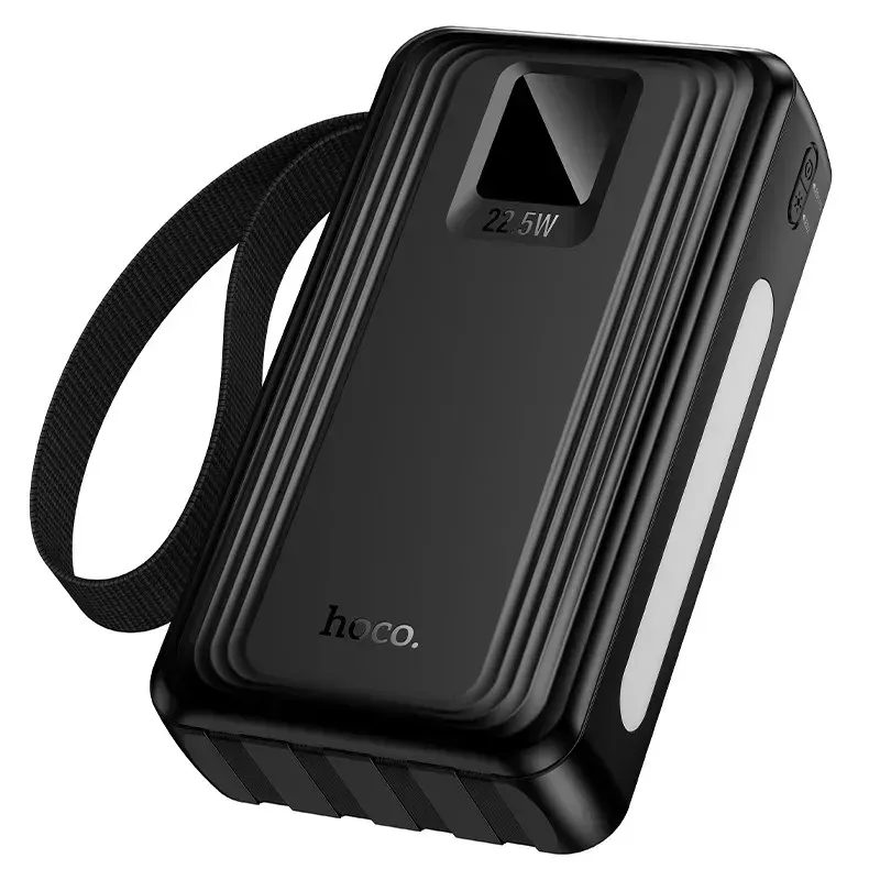 Power bank HOCO J173 20000mAh 22.5W з кабелями та ліхтариком - Зображення 4