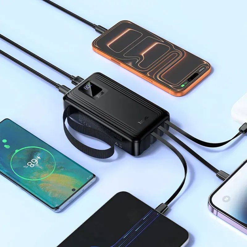 Power bank HOCO J173 20000mAh 22.5W з кабелями та ліхтариком - Зображення 8