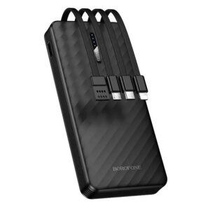 Павербанк BOROFONE BJ84 Smoth з кабелями 10000mAh